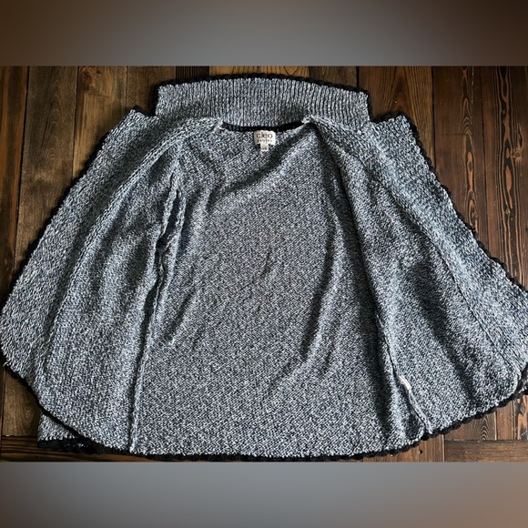 CLEO • petites knit ribbon blue cardigan textured cozy grandmacore cottagecore - Picture 8 of 16